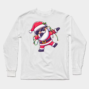 Dabbing Santa Long Sleeve T-Shirt